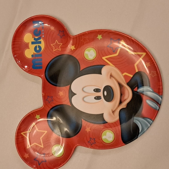 Zak! Dining Disney Mickey Mouse Toddler Plate Poshmark - Main Image